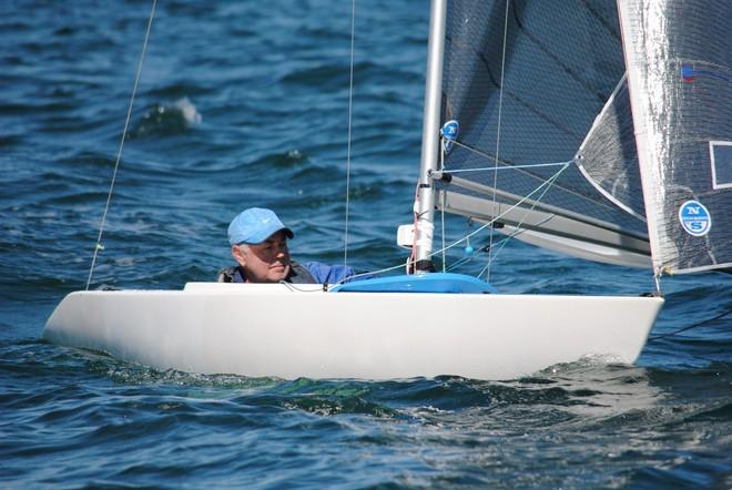 Paul Francis (NZL) was second in the Australian Championships. - Australian 2.4mR Championships  2014 © David Staley - copyright